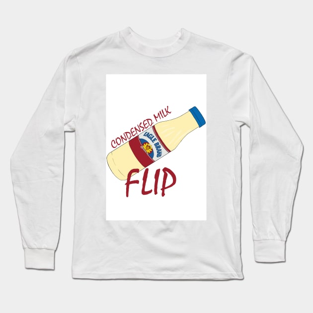 MilkFlip Long Sleeve T-Shirt by Achin